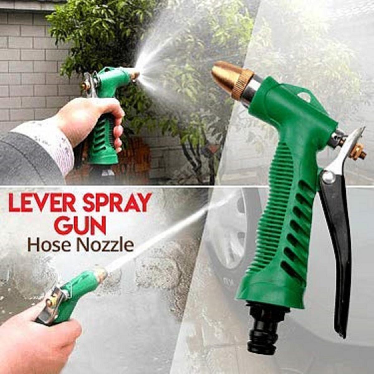 Brass Water Pressure Spray Gun Nozzle – Heavy Duty Alloy Body with Ergonomic Grip buy online in Pakistan