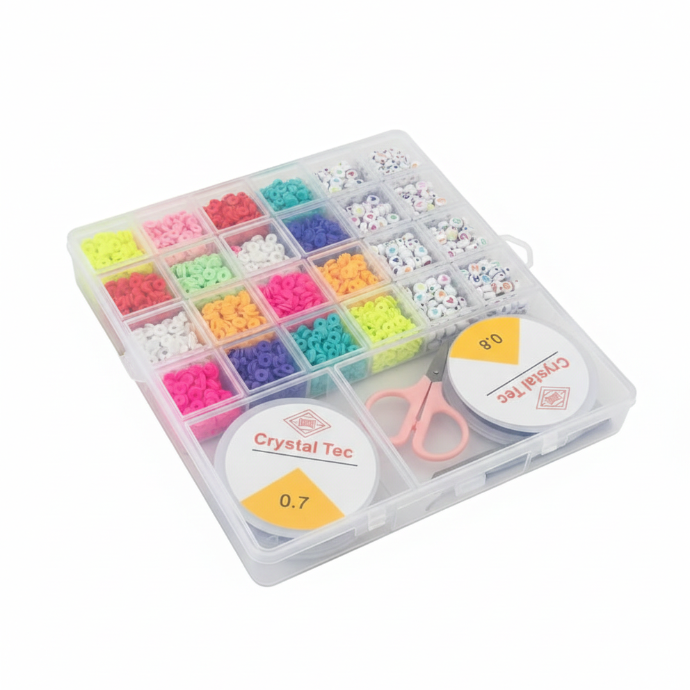 DIY Beads Box – Colorful Beads Set for Necklace & Jewelry Making buy online in Pakistan