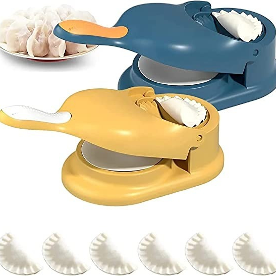 Dumpling Maker Kitchen Press Mold Tool For Perfectly Shaped Dumplings At Home (Random Color)