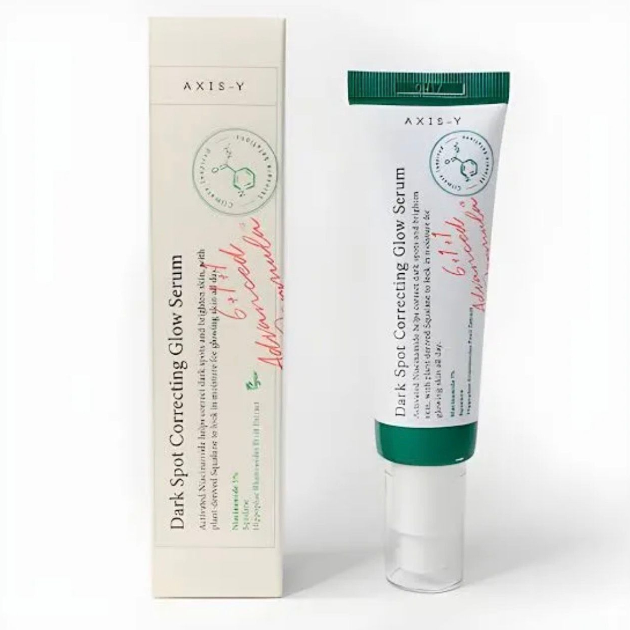 Axis-Y Dark Spot Correcting Glow Serum 30g – Niacinamide Brightening Treatment for Dark Spots & Uneven Skin Tone buy online in Pakistan