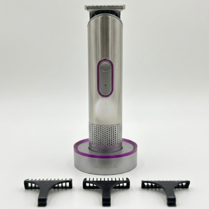 G63A Professional Hair Stylist Trimmer – Rechargeable Cordless Hair & Beard Trimmer with Charging Base and Guide Combs buy online in Pakistan
