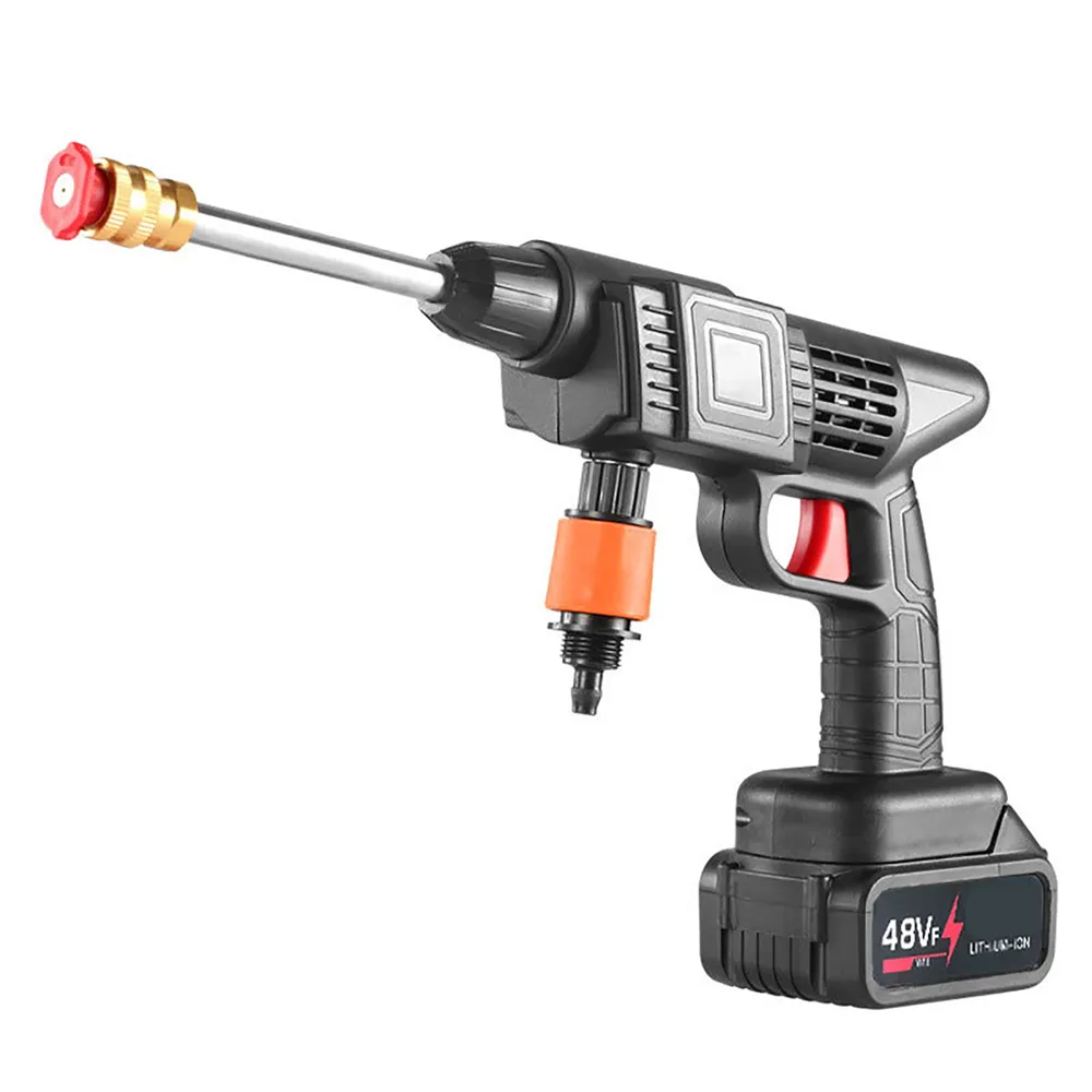 48V Cordless Portable Pressure Washer Gun with Dual Batteries & Carry Case thumbnail 3