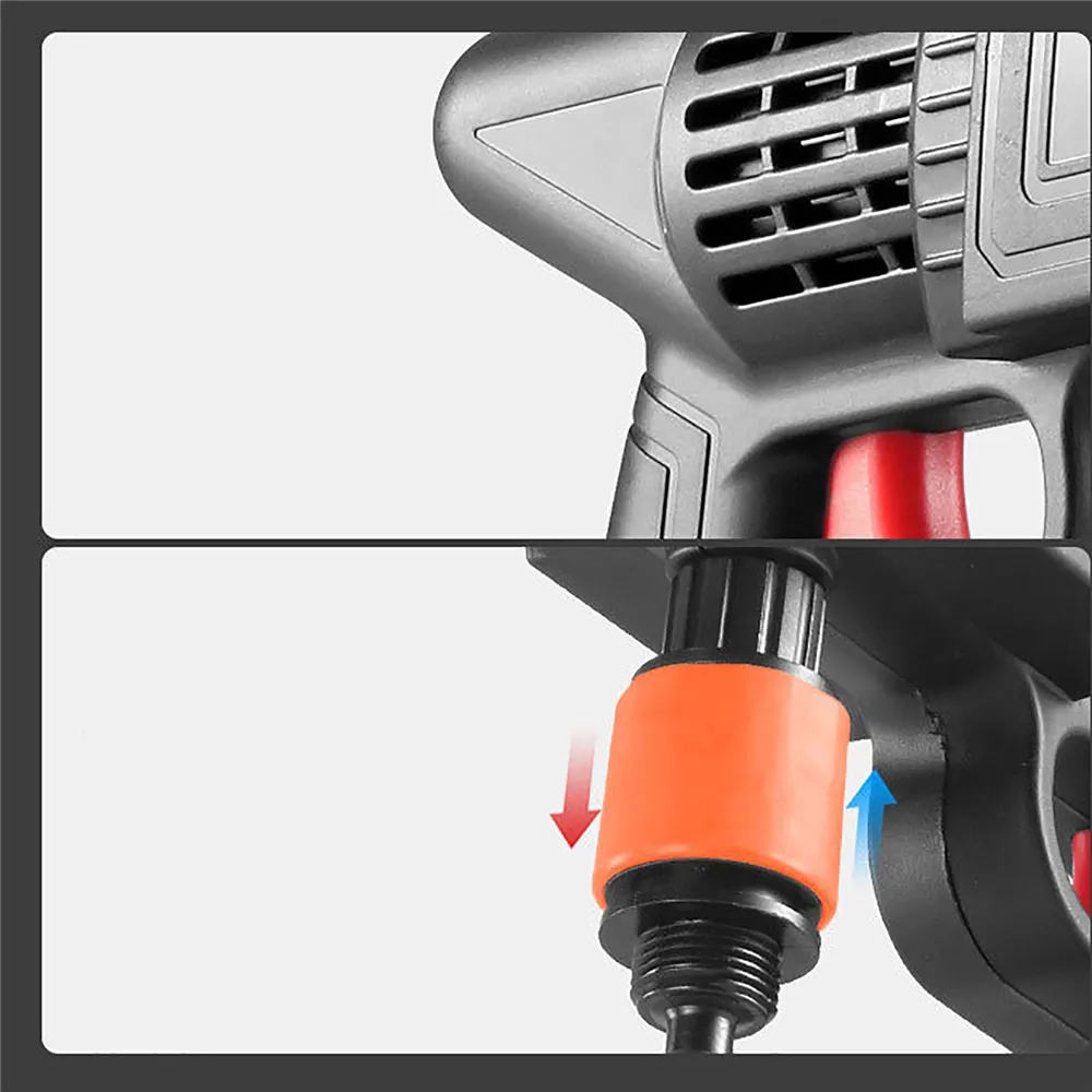 48V Cordless Portable Pressure Washer Gun with Dual Batteries & Carry Case thumbnail 5