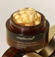 Medicube Deep Vita C Capsule Cream For Face And Body Brightening And Moisturizing Skin Care Cream 55g buy online in Pakistan