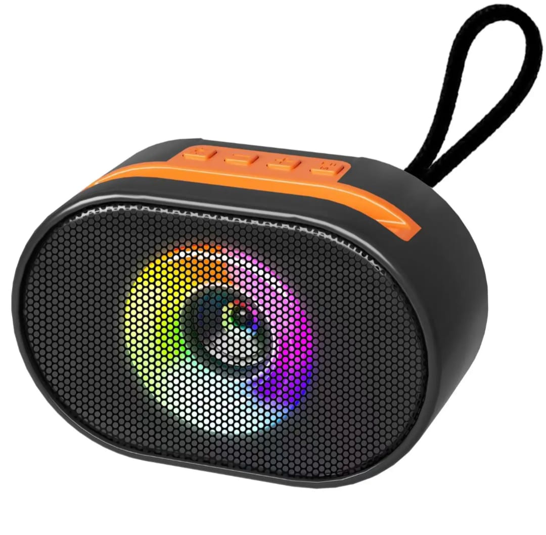 Portable Bluetooth Speaker Wireless Stereo Pairing – Compact Wireless Speaker for Home, Outdoor, Party & Beach (Random C...