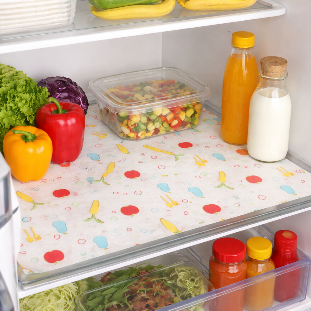 Royal PVC Kitchen & Fridge Mat – (45cm x 150cm) RANDOM DESIGNS buy online in Pakistan