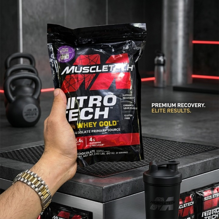 Nitro Tech Whey Protein Powder – Muscle Building Formula buy online in Pakistan