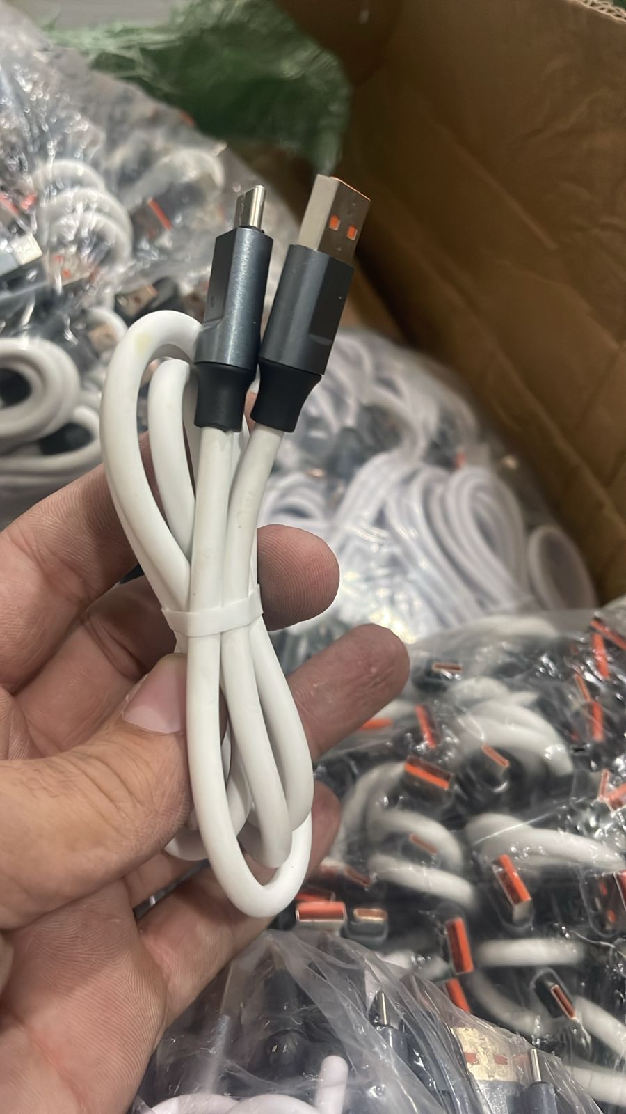 Type C Fast Charging Data Cable USB-C Charger Cable High Speed Durable Wire (Random Color Without Box) view 5