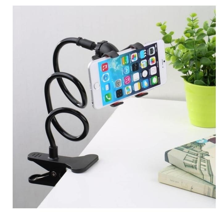 Flexible Snake Mobile Stand – Adjustable Lazy Phone Holder for Desk, Bed & Table | Random Color buy online in Pakistan