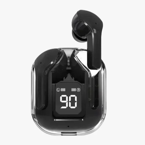 Air 31 Wireless Earbuds with Transparent Crystal Case, Bluetooth 5.3, Type-C Charging (Random Color) view 5