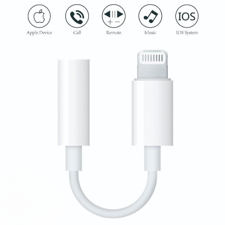 iPhone Lightning to Headphone Jack Adapter | Single Handfree Connector for Apple iPhones buy online in Pakistan