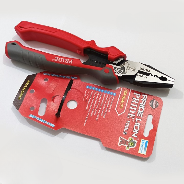 PRIDE Professional Combination Pliers 8 Inch (230mm) Heavy Duty Multi-Purpose Hand Tool buy online in Pakistan