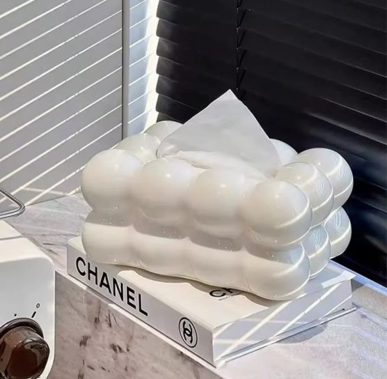 Bubble Shape Tissue Box Holder | Non-Slip Plastic Cover with Stylish Storage look — Buy Online at Best Price in Pakistan on FlipcartPK