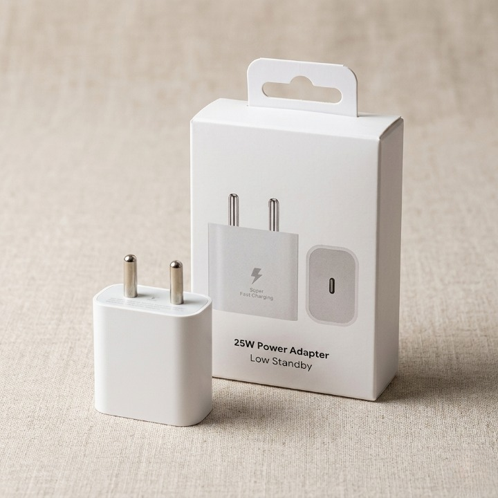 25W Original Power Adapter | White Type-C Fast Charger China Imported buy online in Pakistan