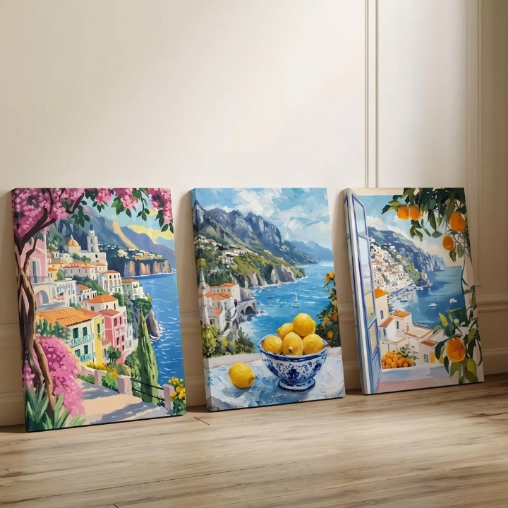 3Pcs Vintage Wall Frame | Decorative 8x11 Inch Frames With Double Tape buy online in Pakistan