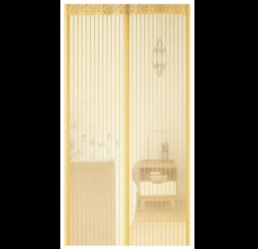 Premium Quality Mosquito Magic Mesh In Hard Box With 20pcs Double Tape Stickers And 12pcs Hocks For Easy Installation thumbnail 2