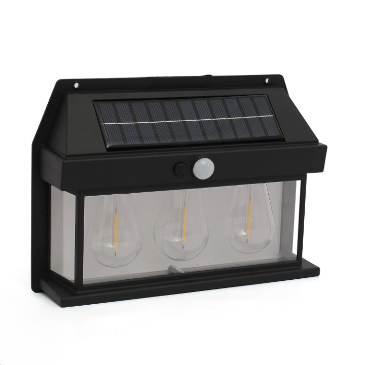 Solar Interaction Wall Lamp Outdoor Motion Sensor Light Solar Powered LED Wall Light Waterproof buy online in Pakistan