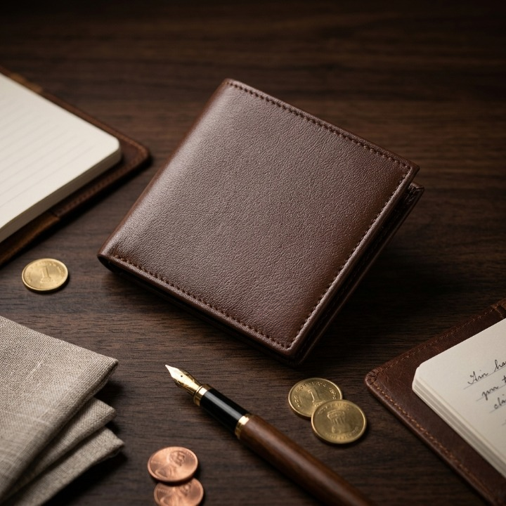 Premium Men’s Wallet Slim Bifold Wallet for Men Stylish Durable Design Multiple Card Slots Secure Cash