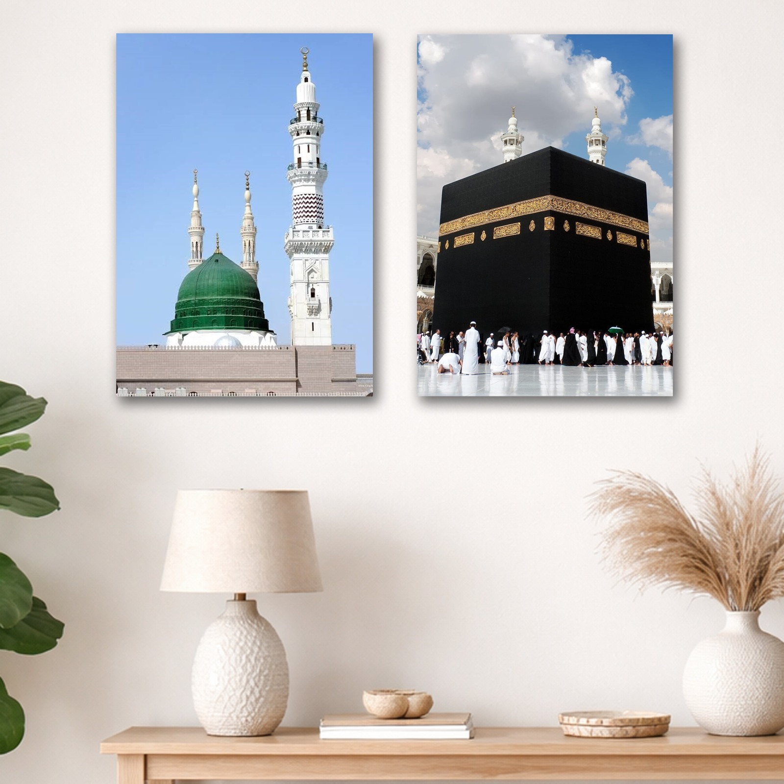 Set of 2 Premium Wall Art Photo Tiles – Modern Home Decor Sets  8x11 buy online in Pakistan