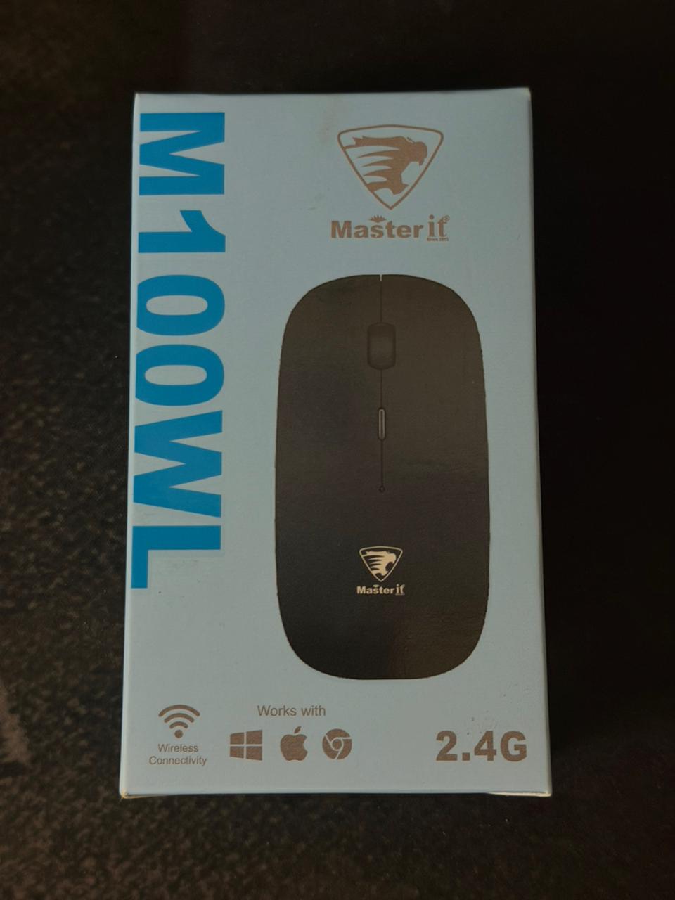 Master M100WL Wireless Mouse | Ergonomic Design | Smooth & Precise Control view 3