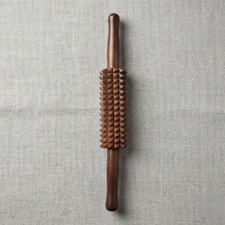 Handcrafted Wooden Thighs and Calves Massager – Reflexology & Muscle Roller buy online in Pakistan