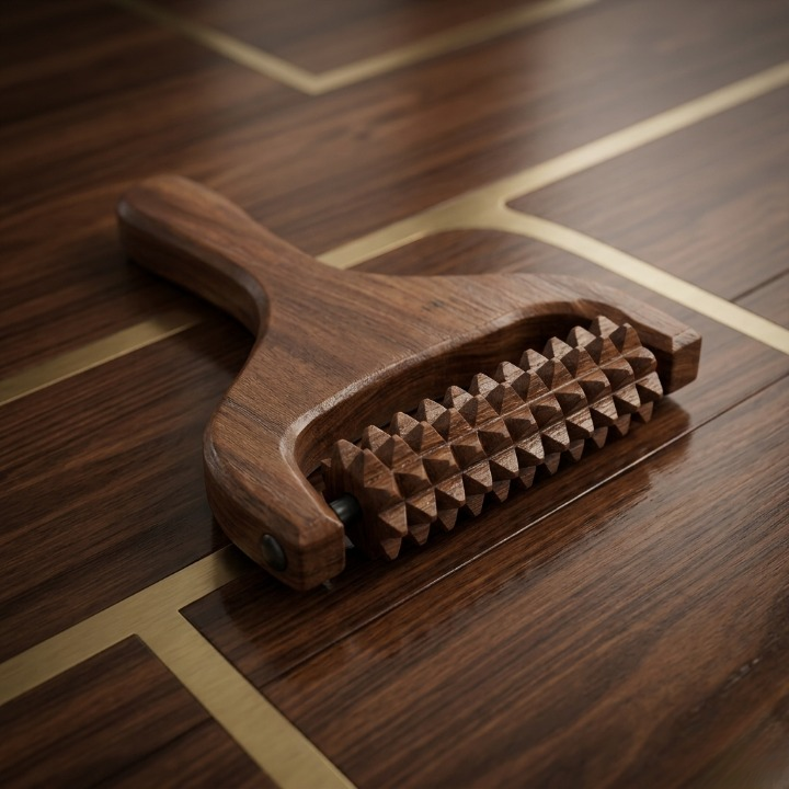 Handcrafted Wooden Scalp, Head, Neck, and Shoulder Massager – Reflexology & Acupressure Roller buy online in Pakistan