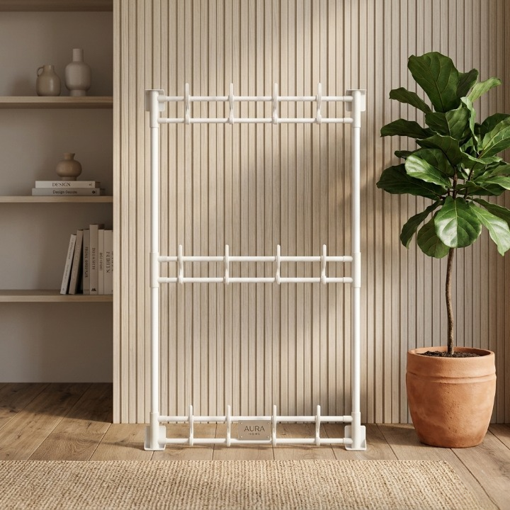 Wall-Mounted Corner Storage Rack | Multifunctional Bathroom Organizer | Strong Carbon Steel | Random Colour buy online in Pakistan