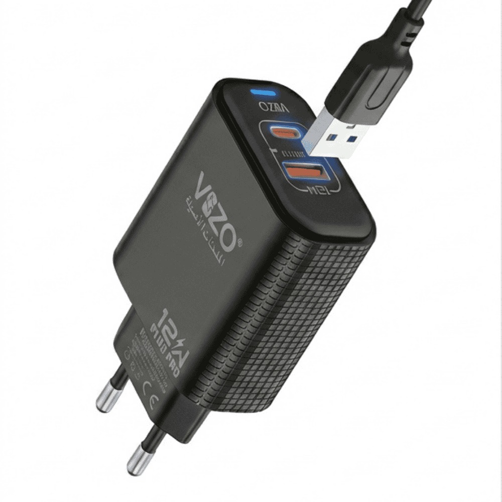 PLUG PRO VPC 12 Fast Charging Cable – 12W Dual Output USB + PD Charger for Micro Devices view 3