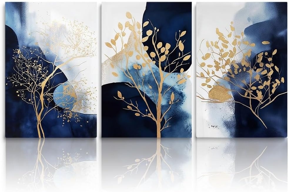 Set of 3 Premium Wall Art Photo Tiles – Modern Home Decor Sets 8x11 buy online in Pakistan