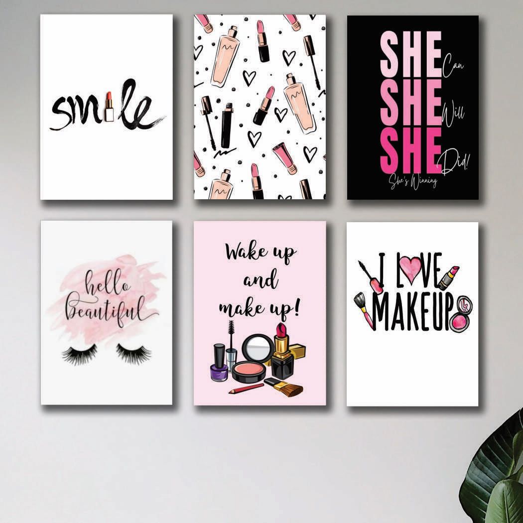 Set of 6 Premium Wall Art Photo Tiles – Modern Home Decor Sets 8x11 buy online in Pakistan