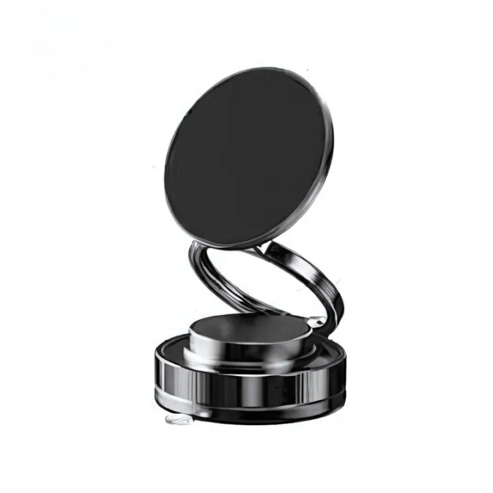 360° Folding Magnetic Phone Holder with Vacuum Suction | Strong Dashboard & Windshield Car Mount | Adjustable Mobile & Desk Stand buy online in Pakistan
