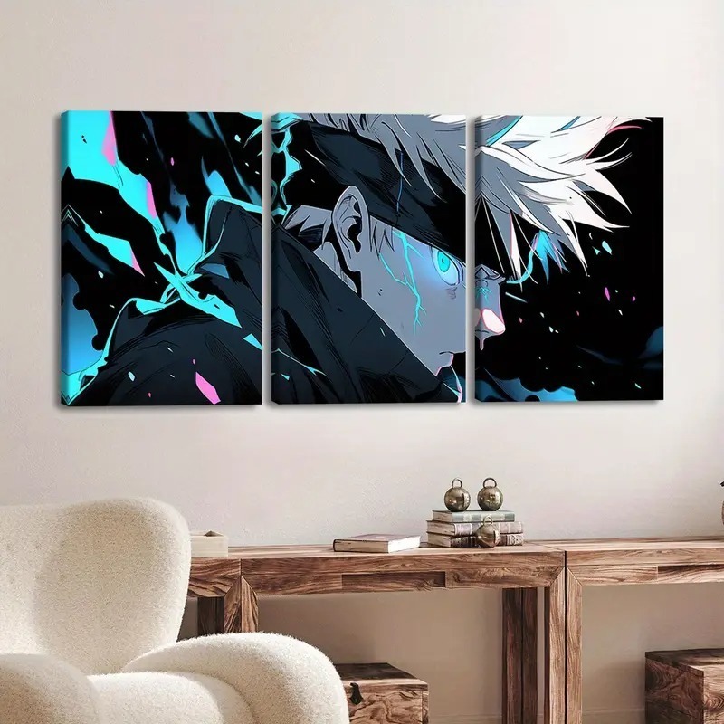 Set of 3 Premium Wall Art Photo Tiles – Modern Home Decor Sets 8x11 buy online in Pakistan