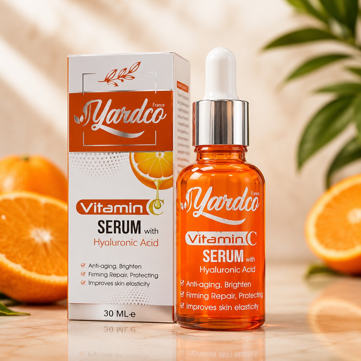 Yardco Vitamin C Face Serum With Hyaluronic Acid Anti Aging And Brightening Skin Radiance Formula 30ml buy online in Pakistan