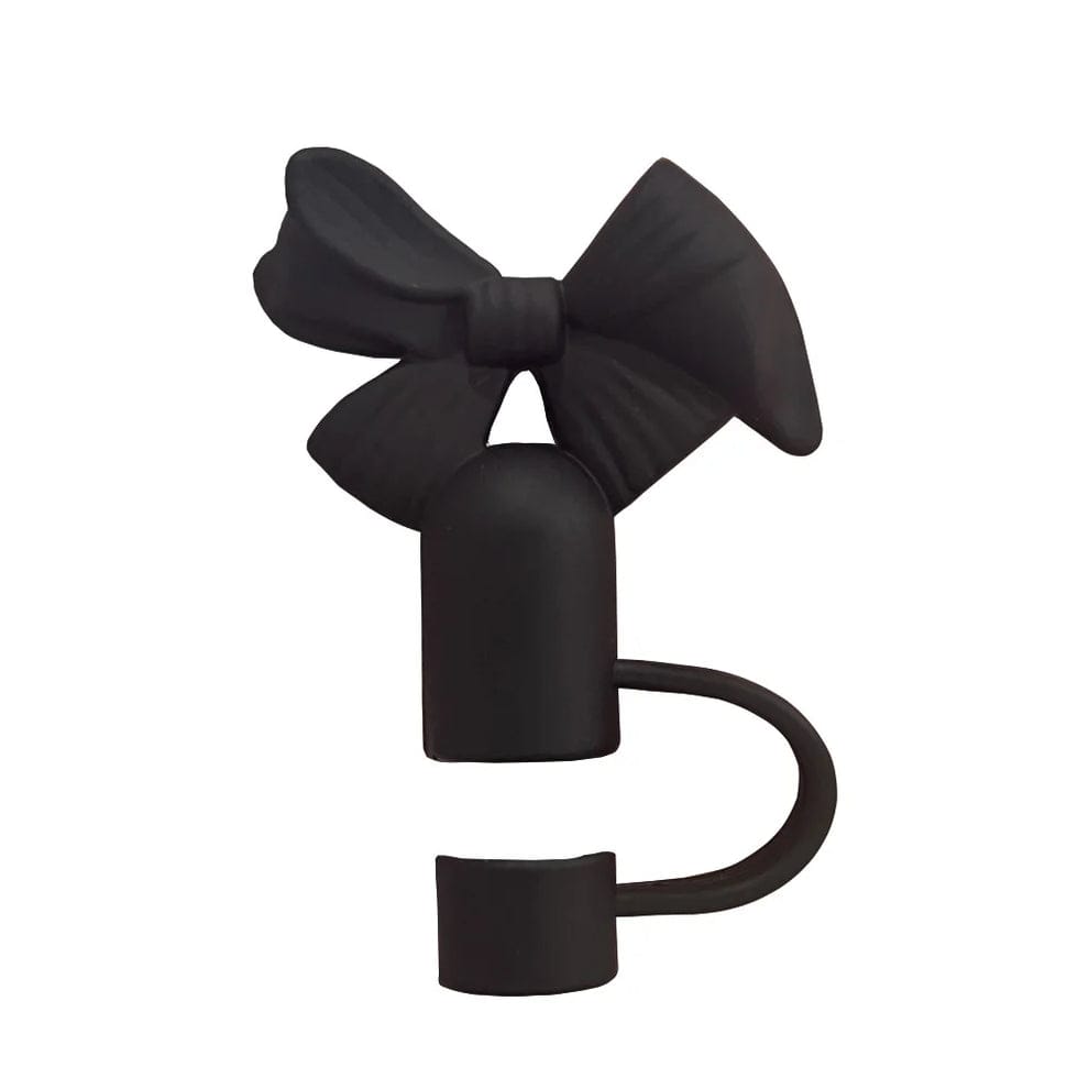 Silicone Bow Stopper Compatible with 40oz Tumbler | Reusable Spill-Resistant Straw Cover | Random Color - Buy Online in Pakistan at Zenbu Store (Image 7)