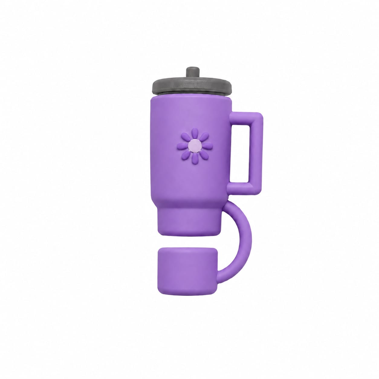 Silicone Stopper Compatible with 40oz Tumbler | Spill-Resistant Straw Cover | Random Color - Buy Online in Pakistan at Zenbu Store (Image 7)