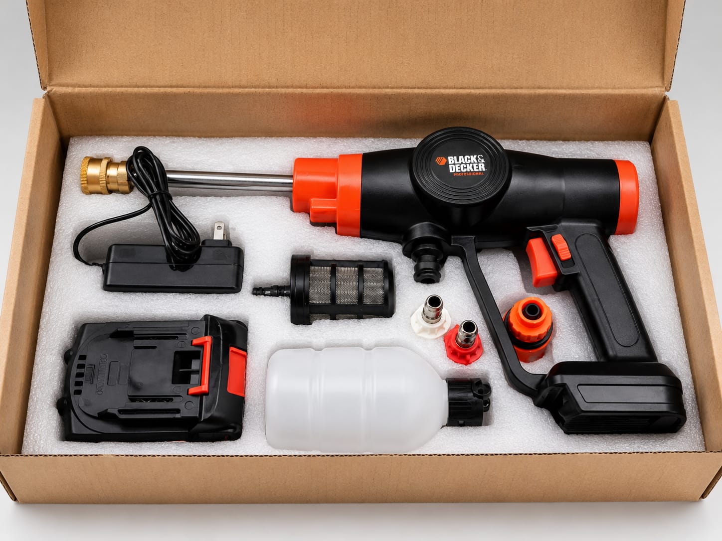 BLACK & DECKER IMPORTED Cordless High Pressure Washer – Single Lithium Battery Power thumbnail 4