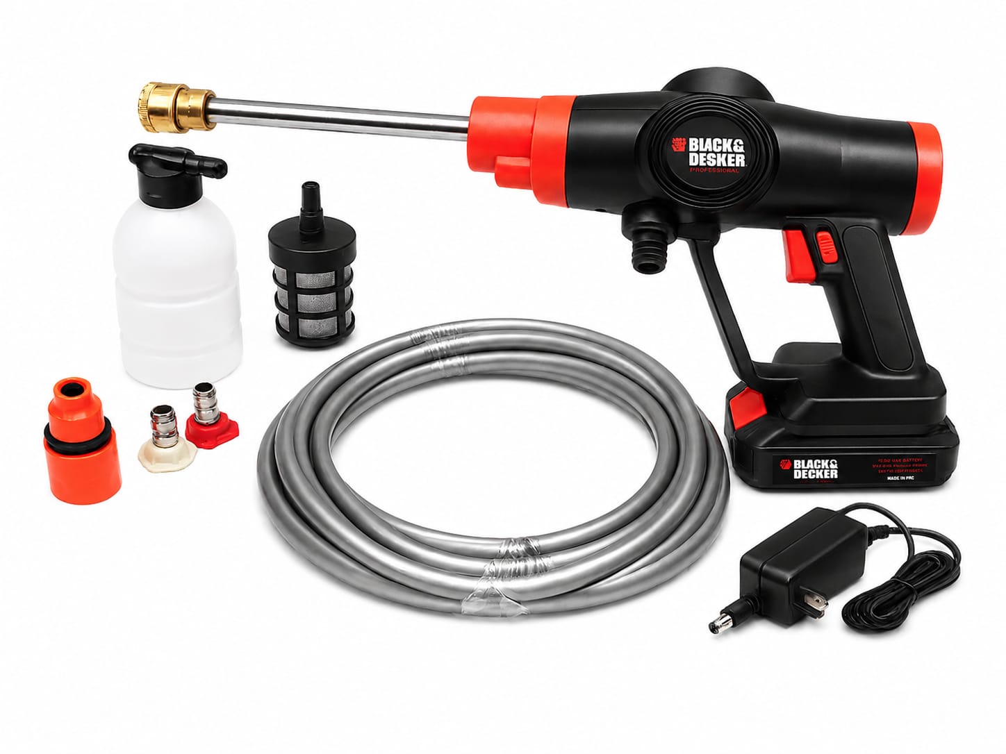 BLACK & DECKER IMPORTED Cordless High Pressure Washer – Single Lithium Battery Power thumbnail 3