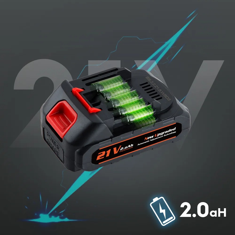 Universal 21V Lithium-Ion Battery Pack for Cordless Power Tools | Rechargeable High-Capacity Battery buy online in Pakistan