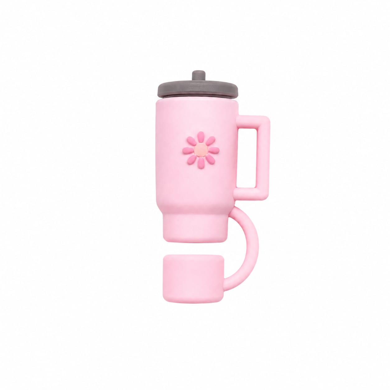 Silicone Stopper Compatible with 40oz Tumbler | Spill-Resistant Straw Cover | Random Color - Buy Online in Pakistan at Zenbu Store (Image 8)