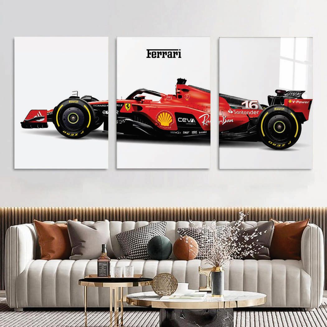 Set of 3 Premium Wall Art Photo Tiles – Modern Home Decor Sets buy online in Pakistan