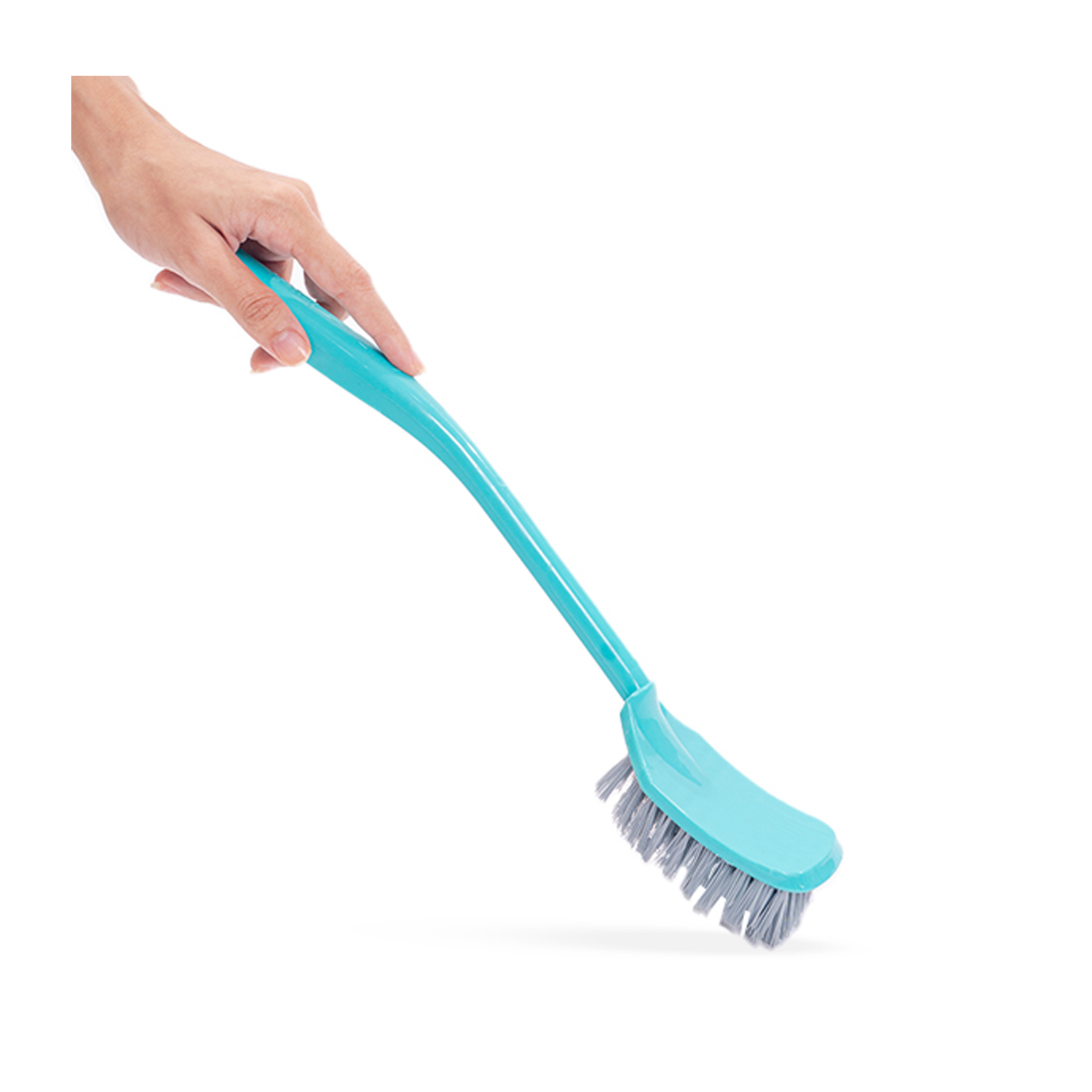 Royal Curved Toilet Brush with Ergonomic Handle – Durable Plastic Bathroom Cleaning Brush for Toilet Bowl & Washroom Cleaning