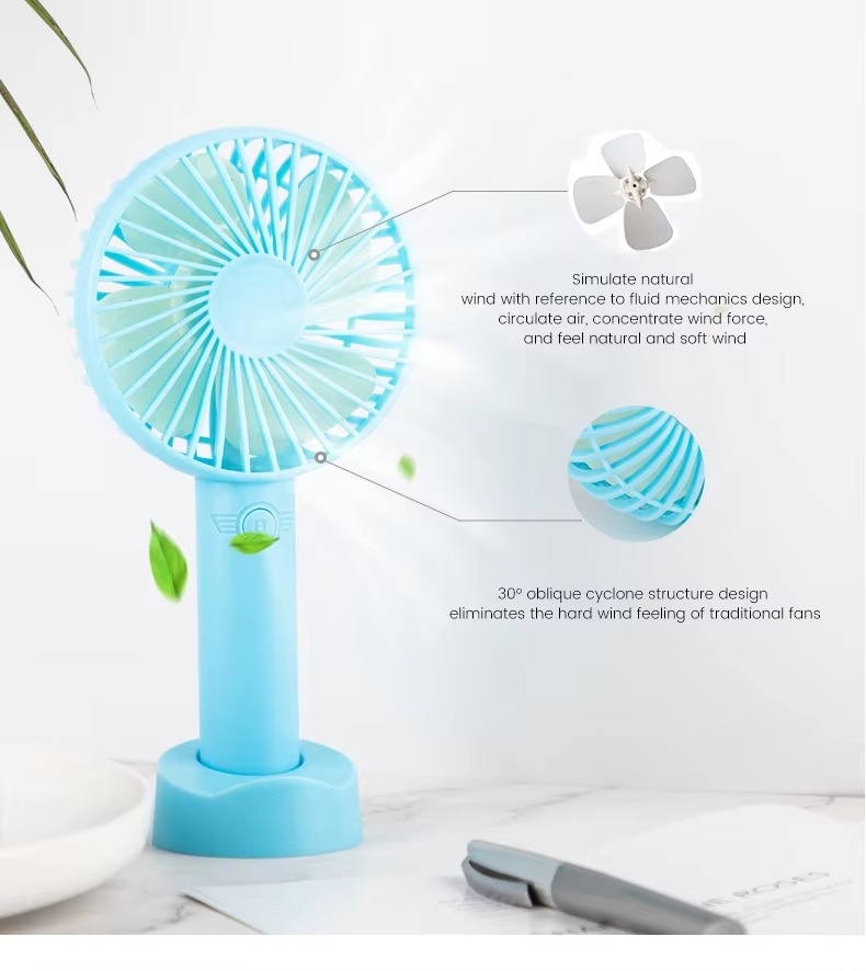Eternal Classic Portable USB Mini Fan Air Cooler Rechargeable Handheld Bladeless Fan | Multiple Colours buy online in Pakistan