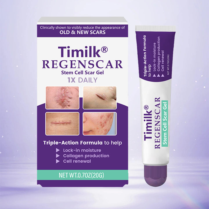 Timilk Regenscar Stem Cell Scar Gel 20g Triple Action Formula For Old And New Scars Surgical Marks Skin Renewal buy online in Pakistan