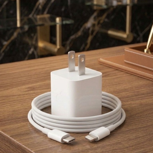 20W USB-C Power Adapter + USB-C to Lightning Fast Charging Cable (1m) Set buy online in Pakistan
