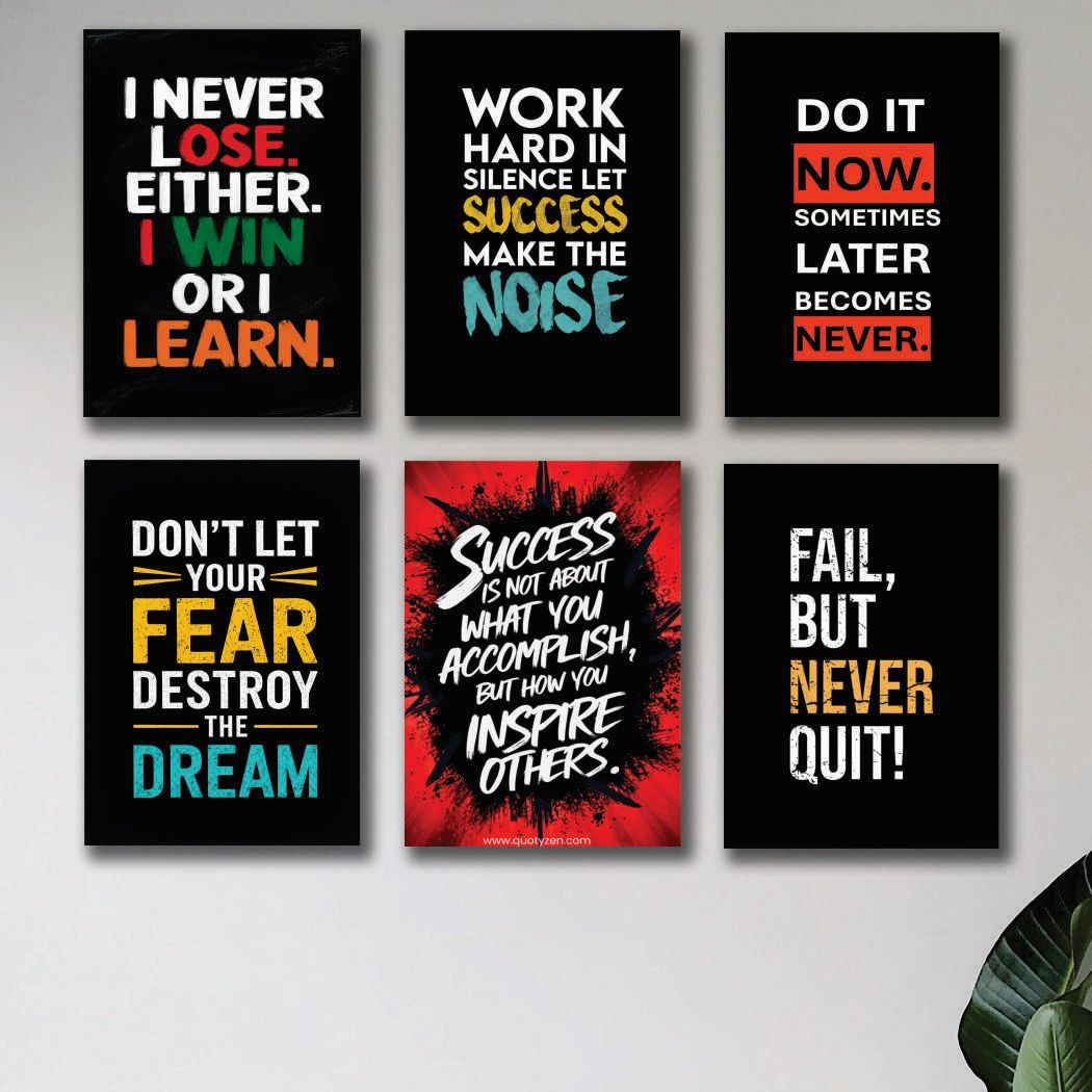 Set of 6 Premium Wall Art Photo Tiles – Modern Home Decor Sets 8 X 11 buy online in Pakistan