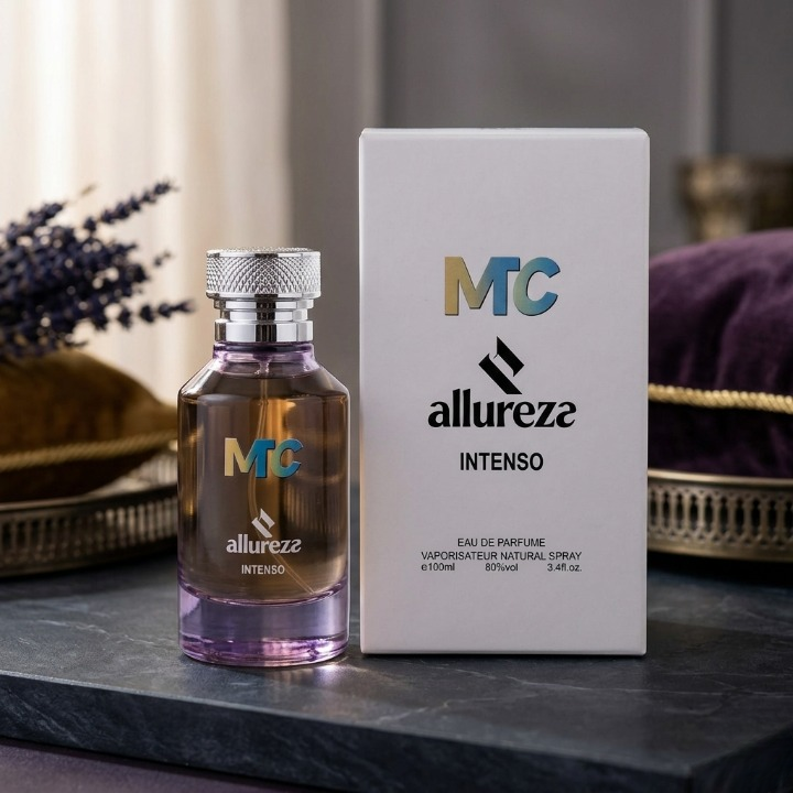 MTC Allureza Intenso Perfume Bold Elegance In Every Spray Premium Long Lasting Fragrance | 100ml buy online in Pakistan