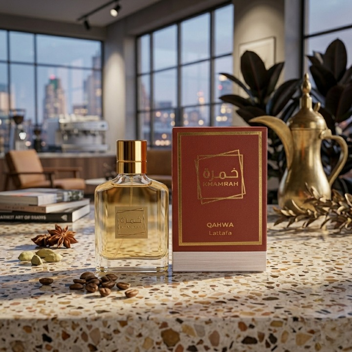 Khamrah Qahwa By Lattafa Perfumes Unisex Eau De Parfum 100ml Premium Long Lasting Fragrance buy online in Pakistan