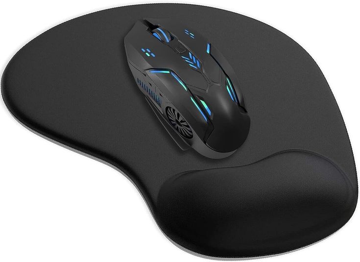 Premium Ergonomic Gaming Mouse Pad with Wrist Support – Non-Slip Base & Comfortable Memory Foam Design (Random Color) buy online in Pakistan