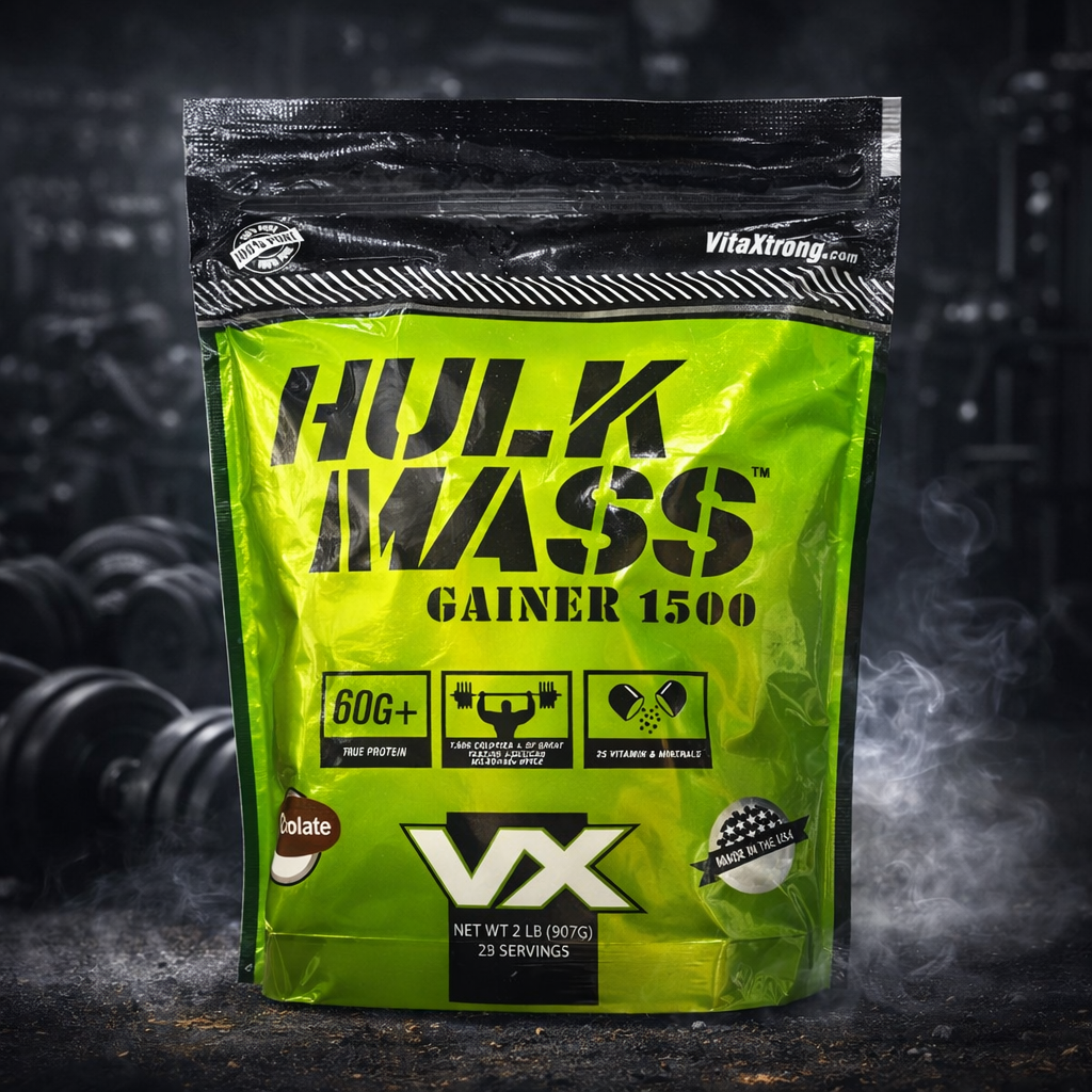 VitaXtrong VX Hulk Mass Gainer 1500 Dietary Supplement Heavy Weight Builder – 2 LBS (907g) buy online in Pakistan