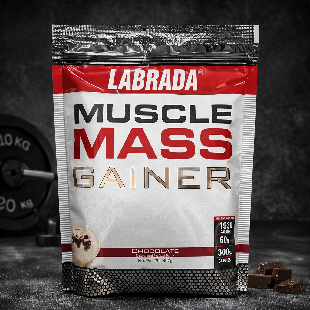 Labrada Muscle Mass Gainer Premium High-Calorie Shake – 2 LBS (907g) buy online in Pakistan